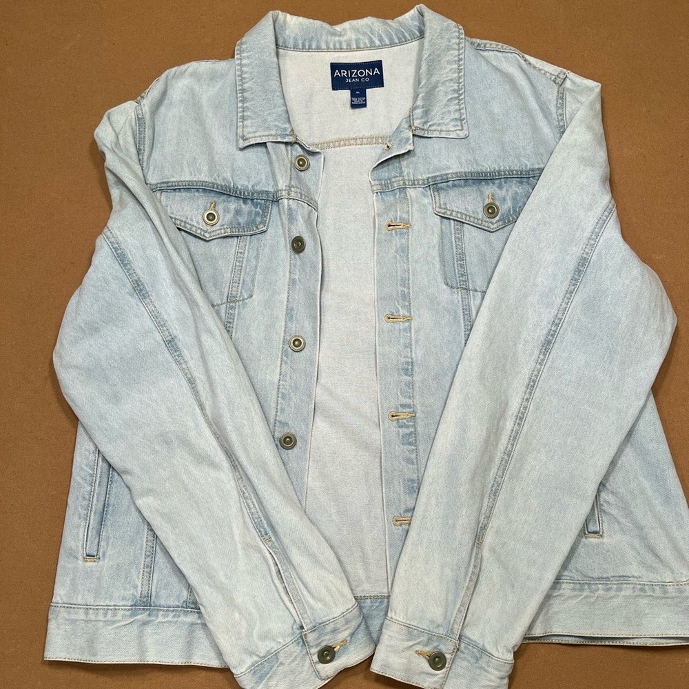Arizona Jean Company Light Blue Denim Jacket